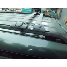 Barras transversais tejadilho + 2 amortecedores da mala Jeep Grand Cherokee 1999